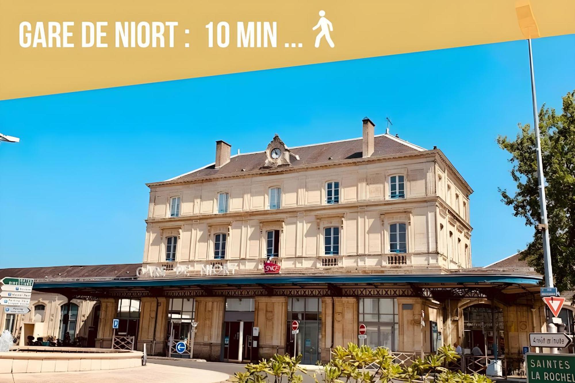 Apartamento Le Soul Heaven - Centre historique - Wifi et Netflix - Stationnement à proximité Niort Exterior foto