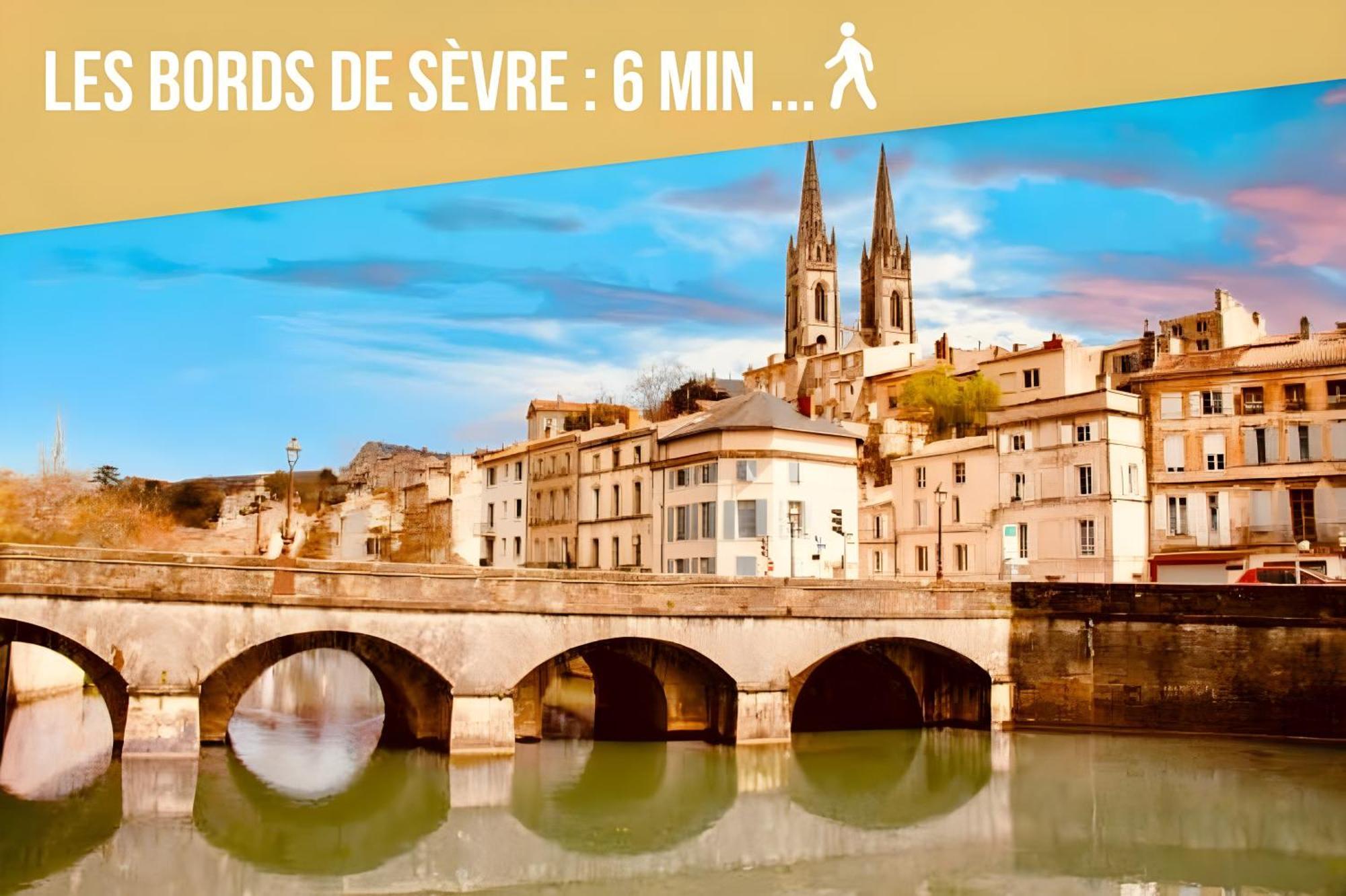 Apartamento Le Soul Heaven - Centre historique - Wifi et Netflix - Stationnement à proximité Niort Exterior foto